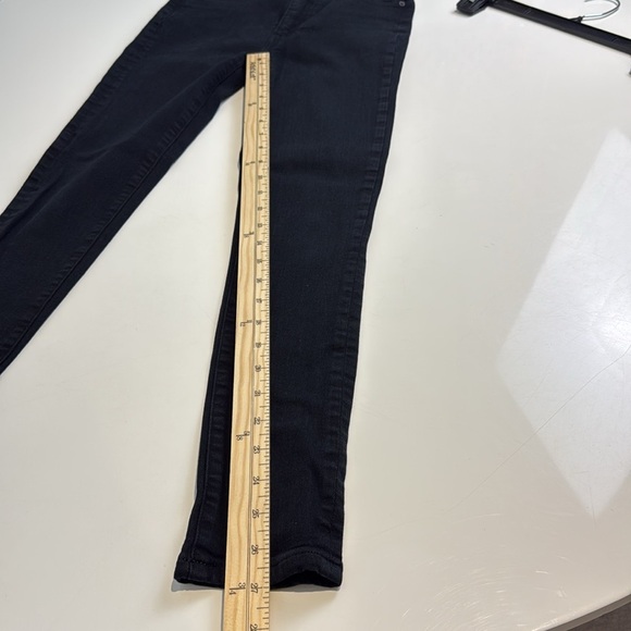 Denim Forum The Lola High Rise Skinny Black Size 26 - Picture 11 of 11